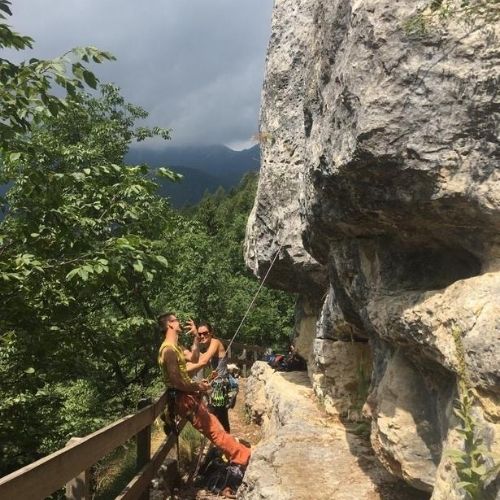 falesia 4gatti palestra roccia tonezza