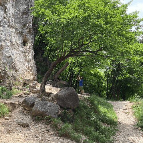 falesia valle santa felicita a romano d'ezzelino