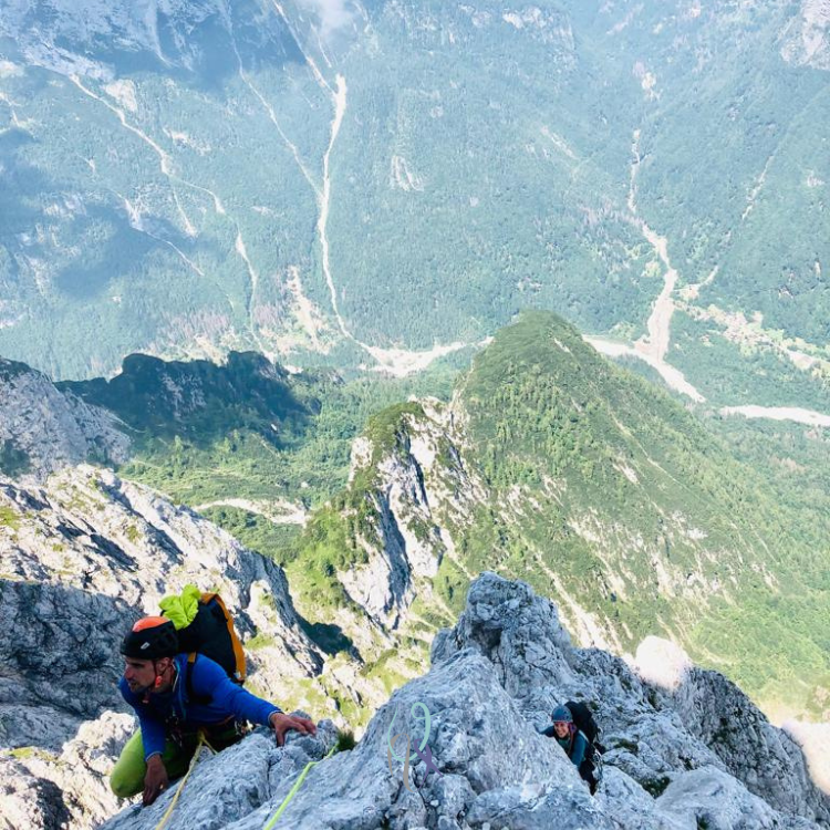 Spigolo Nord Agner (via Gilberti-Soravito)