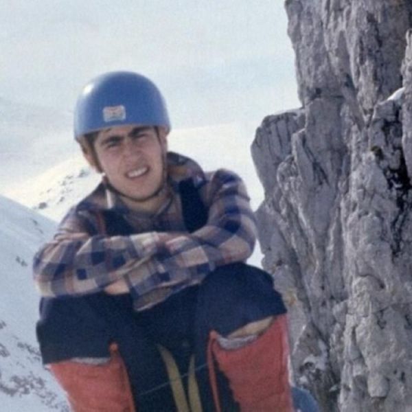 Ernesto Lomasti, il giovane alpinista con gli&nbsp;scarponi