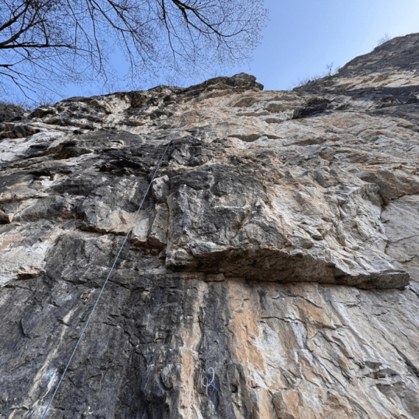 Ricominciare… dalla falesia Grigno nel settore Chitra&nbsp;Wall